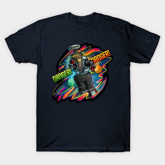 Danger! Danger! T-Shirt by Rosado